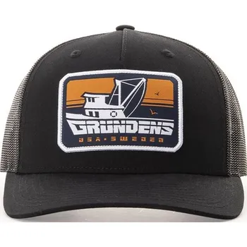 Grundéns Kšiltovka Commercial Boat Trucker Černá