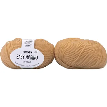 Příze Drops Baby Merino 55 arašídy