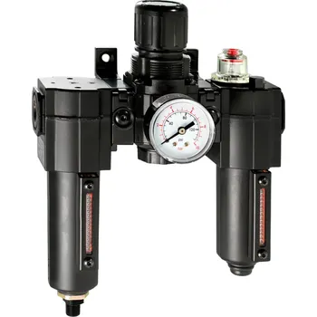 vodní filtr KRAFTWERKTOOLS AKCE CP: Přimazávač/regulátor/filtr 1/4"G (100ml / 5m/ 11l/s) - 3 stupňový BSP Varianta: Přimazávač/regulátor/filtr 1/4"G (100ml / 5m/ 11l/s) - 3 stupňový BSP