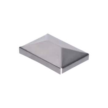 Plotový sloupek Ocelová obdelníková krytka na sloupek 30 x 40 mm