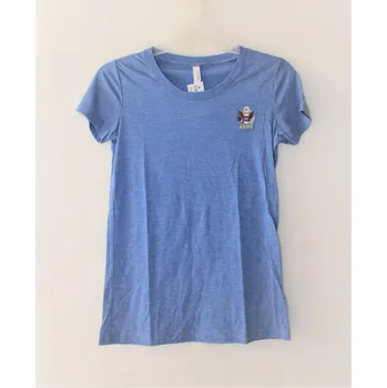 Dámské oblečení Bella Triko, tričko dámské s nášivkou ARMY - modré Velikost: L