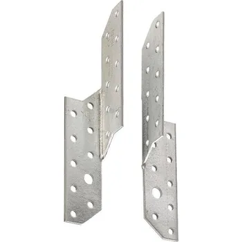 Tesařské kování SCH SIMPSON Spojka vaznice-krokev SPF levá/pravá, žárový pozink., s certifikátem Varianta: SIMPSON krokv. vaznic. kotva SPF 170 levá/pravá, žár. pozink., s certifikátem