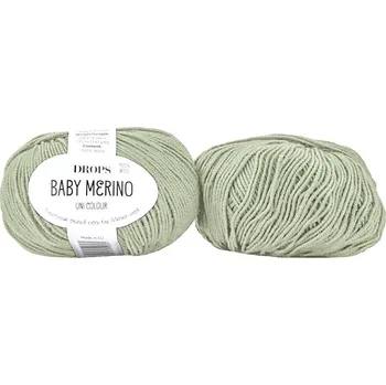 Příze Drops Baby Merino 58 pistáciová zmrzlina