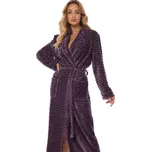 Dámský dlouhý župan L&L 2415 Ritta L Fialová