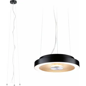 PAULMANN Závěsná sada Volea černá/stříbrná