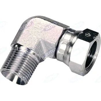 Fitinka Závitová redukce 90° samec/samice otočná matice 1/2"