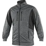 CXS Mikina LEONIS, pánská, šedo - černá, vel. XL