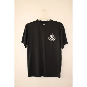 Pánské tričko SOFFE Triko, tričko funkční s potiskem N krátký rukáv - černé Velikost: M