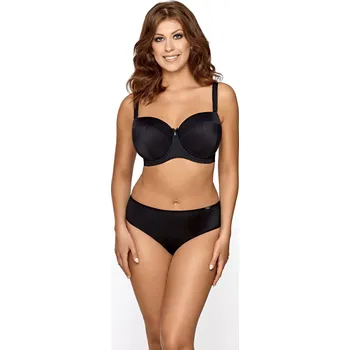 Podprsenka Dámská podprsenka Bardotka 1787 Černá - Ava černá 65G