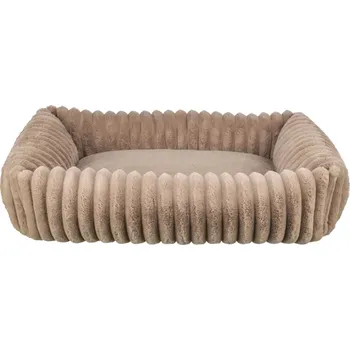 Pelíšek pro psa TRIXIE Pelech LONNI obdélníkový, manšestrový plyš, béžová 80 x 60 cm