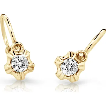 Náušnice Leru Zlaté dětské náušnice klasik