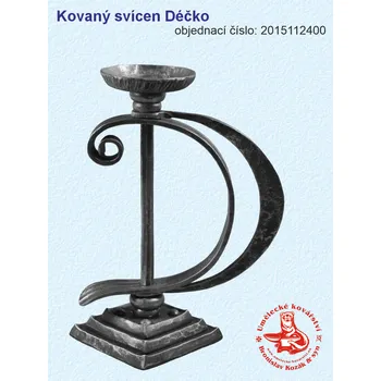 Svícen Kovaný svícen Déčko - 2015112400