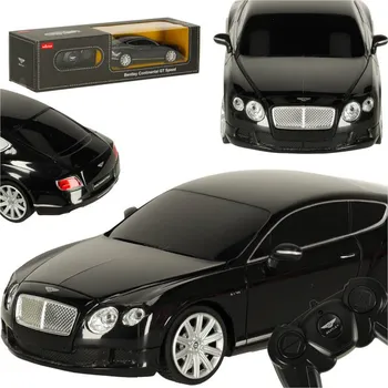 RC model Rastar 48600 Bentley Continental GT auto na dálkové ovládání 1:29 černé