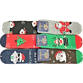 Pánské ponožky PESAIL Pánské vlněné termo vánoční ponožky Velikost: 40 - 43