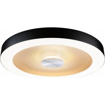 PAULMANN LED stropní svítidlo Volea IP44 3000K / 230V 4 / 18,5W stmívatelné černá/zlatá