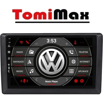 Autorádio TomiMax VW, ŠKODA, Seat 10,1" Android 14 autorádio s WIFI, GPS, USB, BT HW výbava: 4 Core 1GB+16GB LOW - Model auta: ŠKODA: Octavia II (2004- 2013), Fabia II (2006- 2012), Superb II (2008- 2014), Roomster (2006- 2012), Rapid (2013-) VW: Amarok (2010- 2015