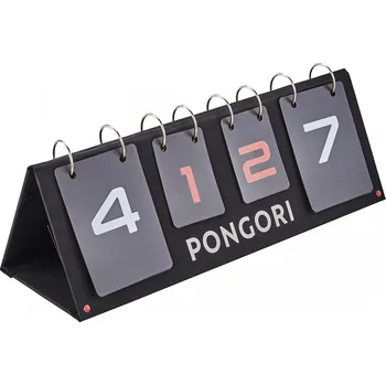 Ukazatel skóre pro hlavního rozhodčího PONGORI POČÍTADLO/UKAZATEL SKÓRE NA STOLNÍ TENIS ČERNÁ