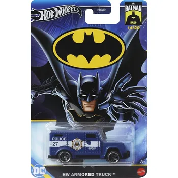 autíčko Mattel Hot Wheels HW Armored Truck - DC Batman 14/20 HRW28