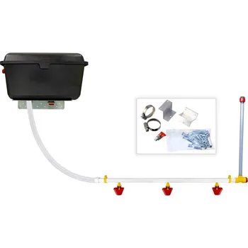 napáječka pro hospodářská zvířata Automatická napáječka pro vodovod B-FARM | CELÝ SET | 8litrů