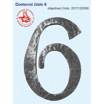Domovní cedule Domovní číslo 6 - 2011120006