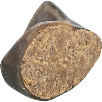 Pamlsek pro psa TRIXIE Buffalo Horn, buvolí roh plněný buvolím penisem a šlachou, 10-14 cm