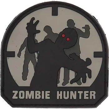 Nášivka 101. INC Nášivka PVC velcro zombie hunter (7x7cm)