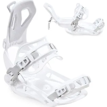 Vázání na snowboard Raven Fastec FT360 white snowboardové vázání + sleva 200,- na příslušenství S (EU 35-40) + DÁREK + Doprava ZDARMA