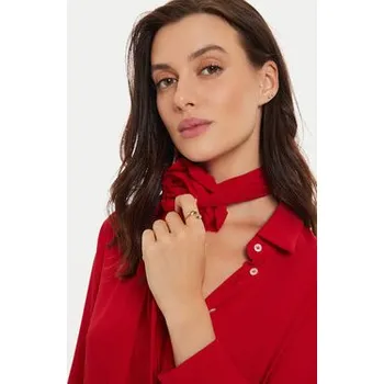 Prsten Prstýnek Fossil JF04536710 Zlatá 6