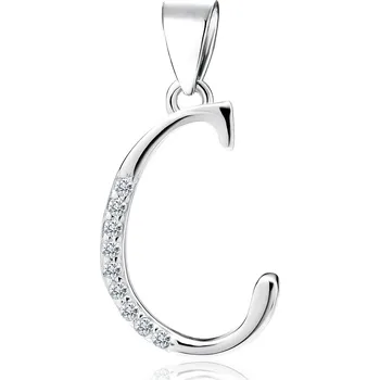 Přívěsek Stříbrný přívěsek PÍSMENO C Ag 925; ≤0,8 g.