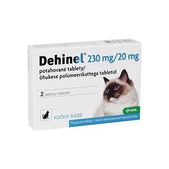Antiparazitikum pro kočku Dehinel pro kočky, 230+20mg 1x2tbl
