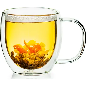 Sklenice 4Home Termo sklenice Big Tea Hot&Cool, 480 ml, 1 ks, průhledná