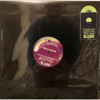 Zahraniční hudba LP Shalamar: A Night To Remember / Make That Move CLR 2023 Coloured Fluorescent Lime Green Vinyl