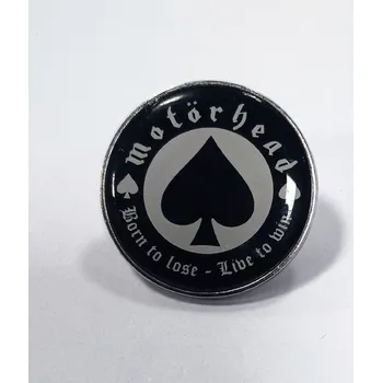 Odznak MOTÖRHEAD - Aces of spades Velikost: UNI