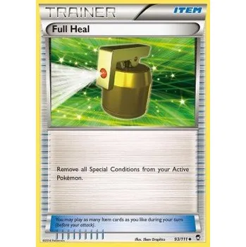Sběratelská karetní hra Pokémon FFI 093/111 Full Heal - Furious Fists Stav: Excellent, Verze: NORMAL