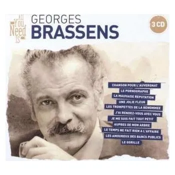 Zahraniční hudba 3CD Georges Brassens: All You Need Is: Georges Brassens 2015