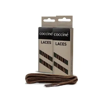 Tkaničky do bot Tkaničky k obuvi Coccine SZNUROWADŁA 90 cm F3 BAWEŁNIANE v.AZ Hnědá 90
