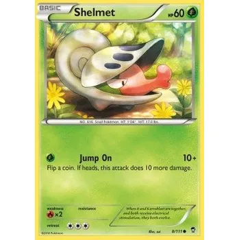 Volný čas Pokémon FFI 008/111 Shelmet - Furious Fists Stav: Excellent, Verze: NORMAL