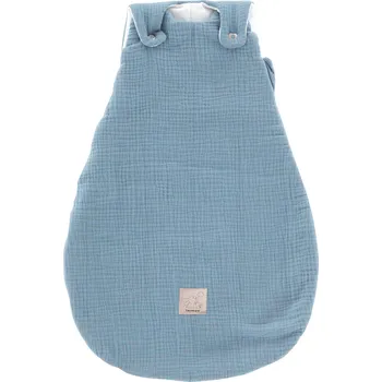 Spacák TRÄUMELAND Vnější spací pytel Liebmich Musselin Hellblau Velikost (od výrobce): 56/62