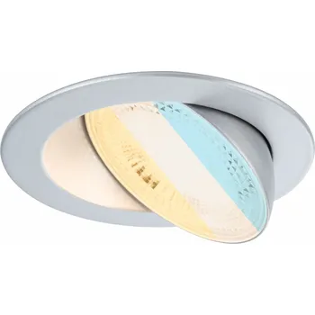 Bodové svítidlo PAULMANN LED vestavné svítidlo White Select Aumus spot kruhové 105mm 90° 5W 230V stmívatelné 2700 - 6500K matný chrom