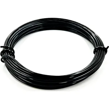 Stavební profil Hliníkový drát 2mm černý pro French Knitting 5m