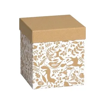 Balící papír Dárková krabička s lesními zvířátky střední