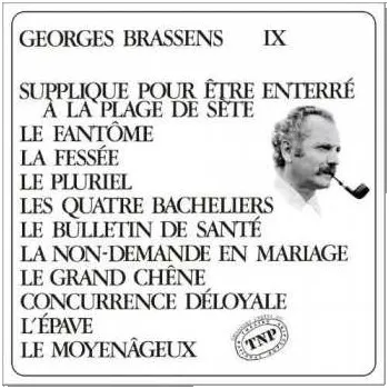 Zahraniční hudba LP Georges Brassens: IX 2023 180g Reissue High Quality Vinyl