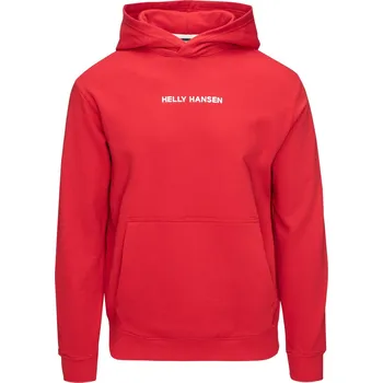 Pánská mikina Pánská Mikina HELLY HANSEN CORE HOODIE 53533_162 – Červená S
