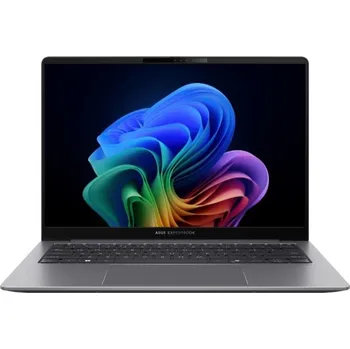 Notebook ASUS NTB ExpertBook P5 (P5405CSA-ULTRA5X), Ultra 5-226V, 14" 2560 x 1600, 16GB, 512GB SSD, Intel Arc, W11 Pro, Gray