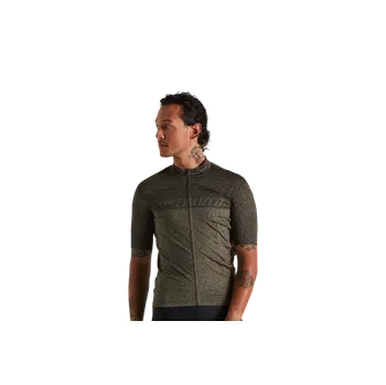 cyklistický dres Dres SPECIALIZED RBX Logo SS Oak Green M