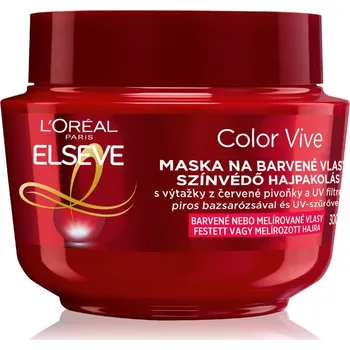 Vlasová kosmetika L’Oréal Paris Elseve Color-Vive maska pro barvené vlasy 300 ml