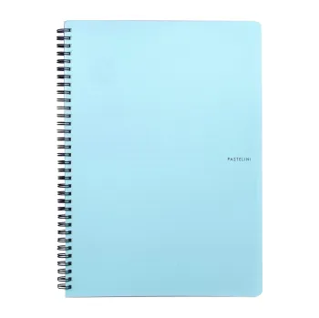 Blok kroužkový PASTELINi - A5 / linka / modrá