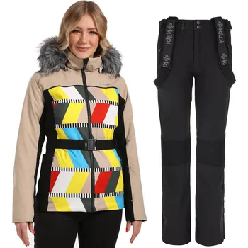 Dámský lyžařský komplet Clair BEG 42 + Dione BLK 40