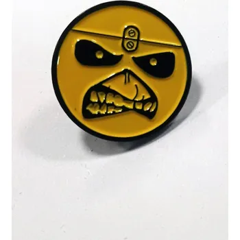 Odznak IRON MAIDEN - Eddie smile Velikost: UNI