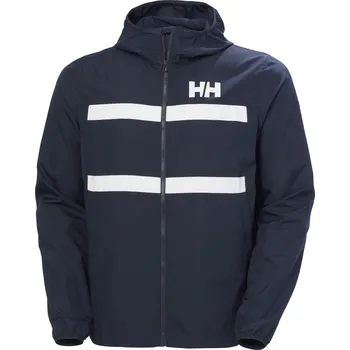 Pánská větrovka Pánská Přechodná bunda HELLY HANSEN SALT STRIPED WINDBREAKER JKT 34453_597 – Tmavě modrá M